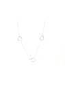 Collar plata  aros