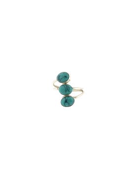 Anillo plata turquesa